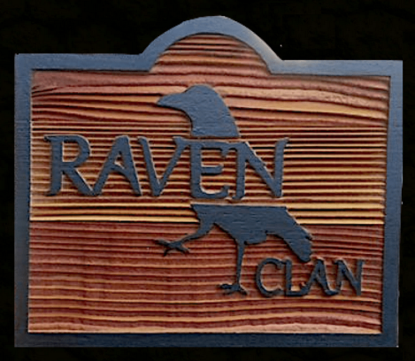 Raven Clan Sign